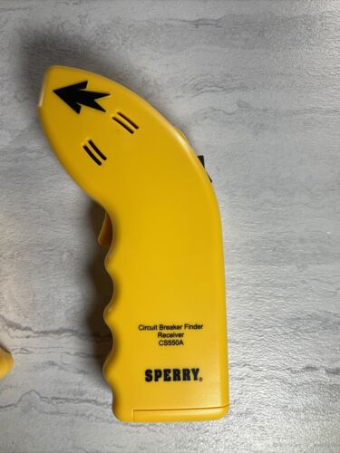 Sperry Instruments CS550A Circuit Breaker Finder 80-140V Transmitter & Receiver (6922771923127)